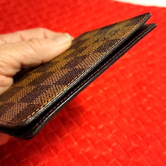 💯Authentic Louis Vuitton cardholder vintage Damier Ebene - Picture 5 of 12